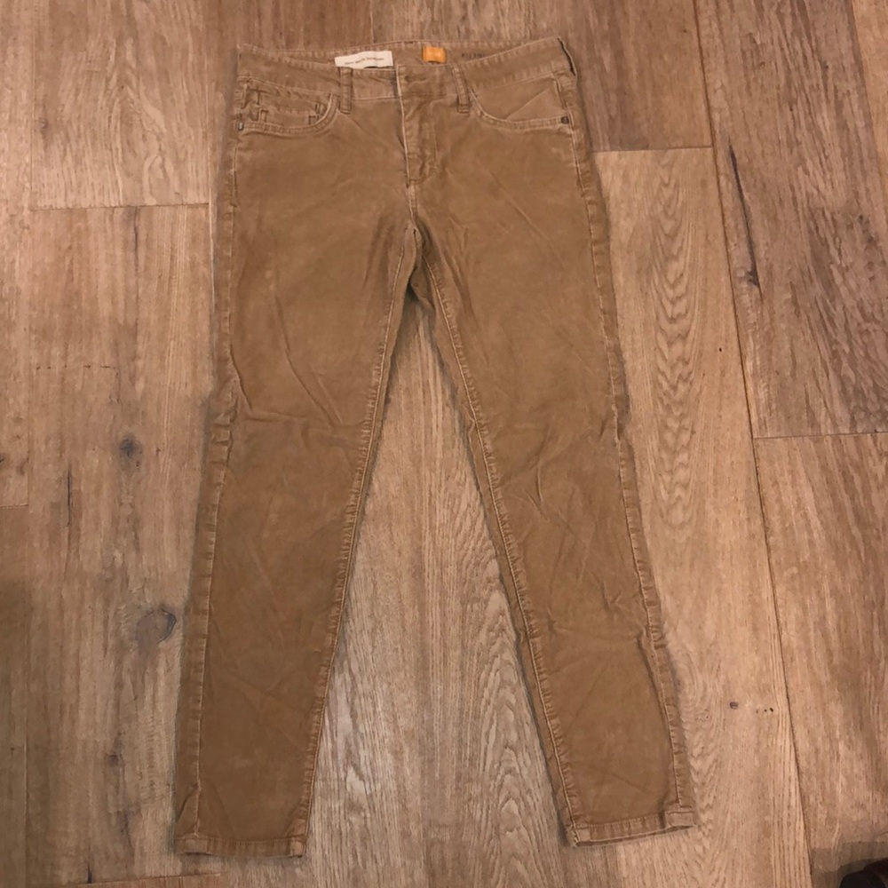 Brown corduroy pants
